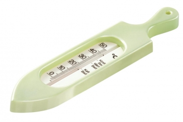 Badethermometer lindgrün perl