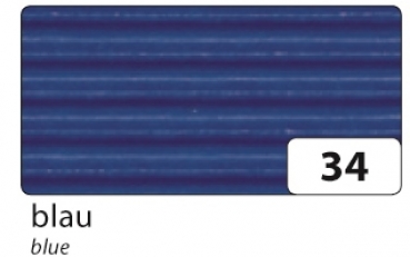E-Wellpappe, 50 x 70 cm, 10 Bogen, blau