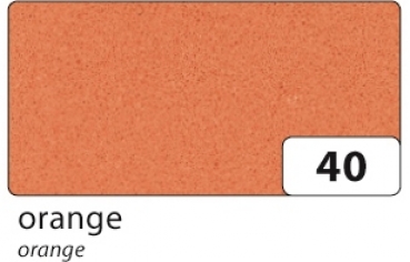 Moosgummi, 20 x 29 cm, 10 Blatt, orange