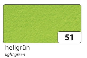 Bastelfilz 150 g/m², 45 x 500 cm, 1 Rolle, hellgrün