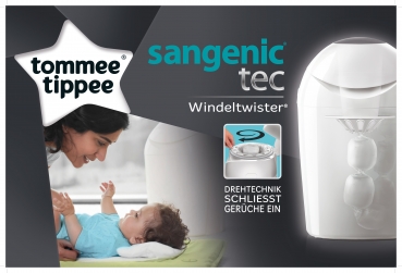Sangenic Tec Windeltwister weiß, MK4 Hygiene Plus