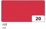 Moosgummi, 20 x 29 cm, 10 Blatt, rot